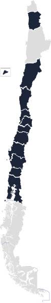 mapa de chile continental e isla de pascua